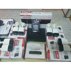 Trọn bộ 8 camera IP POE HIKVISION 2.0mp